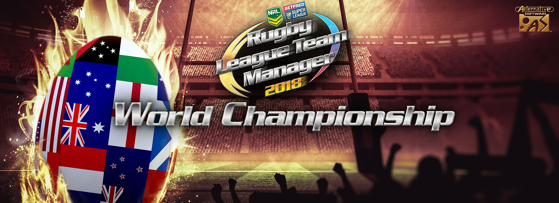 Rugby League Team Manager 2018 World Championship